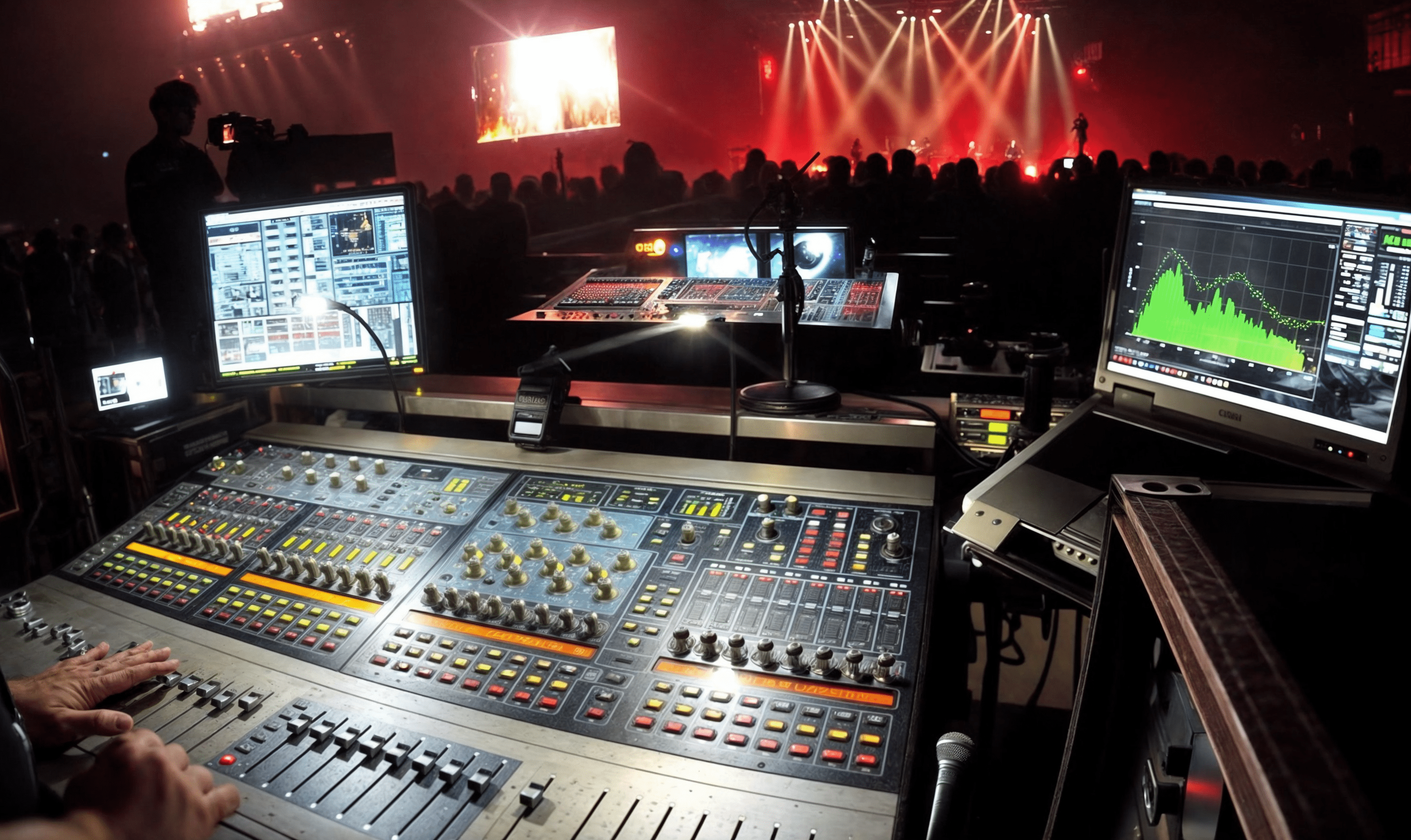 Formación técnica superior en sonido profesional para espectáculos y audiovisuales